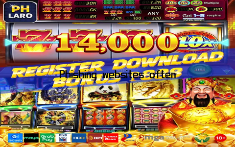Phishing websites often mimic legitimate login pages to steal your credentials